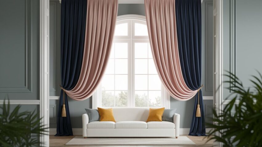 pomysły na wybór koloru zasłon