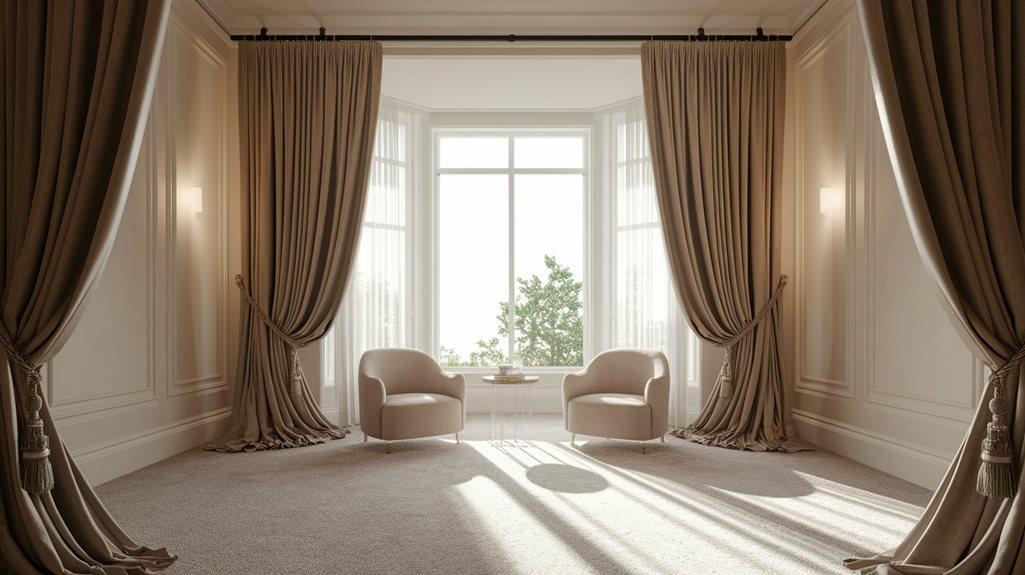 Rozważania dotyczące długości zasłon różnią się