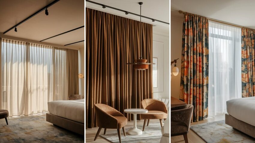 zasłony do szyn sufitowych