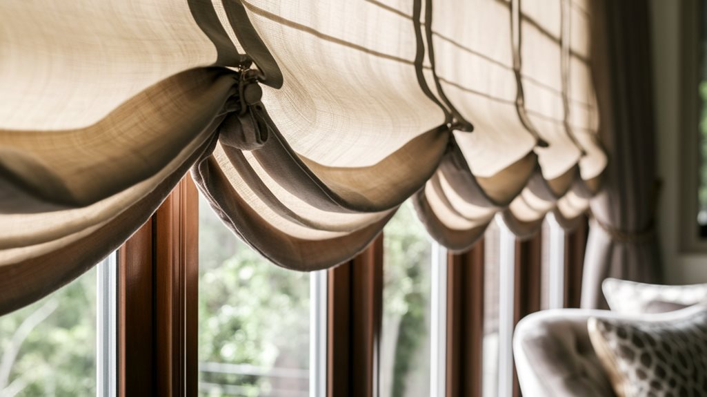 eleganckie rolety okienne składane