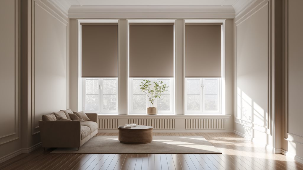 minimalistyczne rozwiązania osłon okiennych