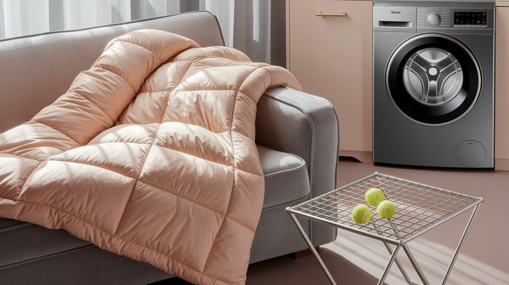 prawidłowe suszenie kołdry puchowej